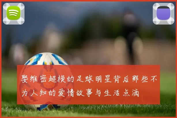 娶维密超模的足球明星背后那些不为人知的爱情故事与生活点滴